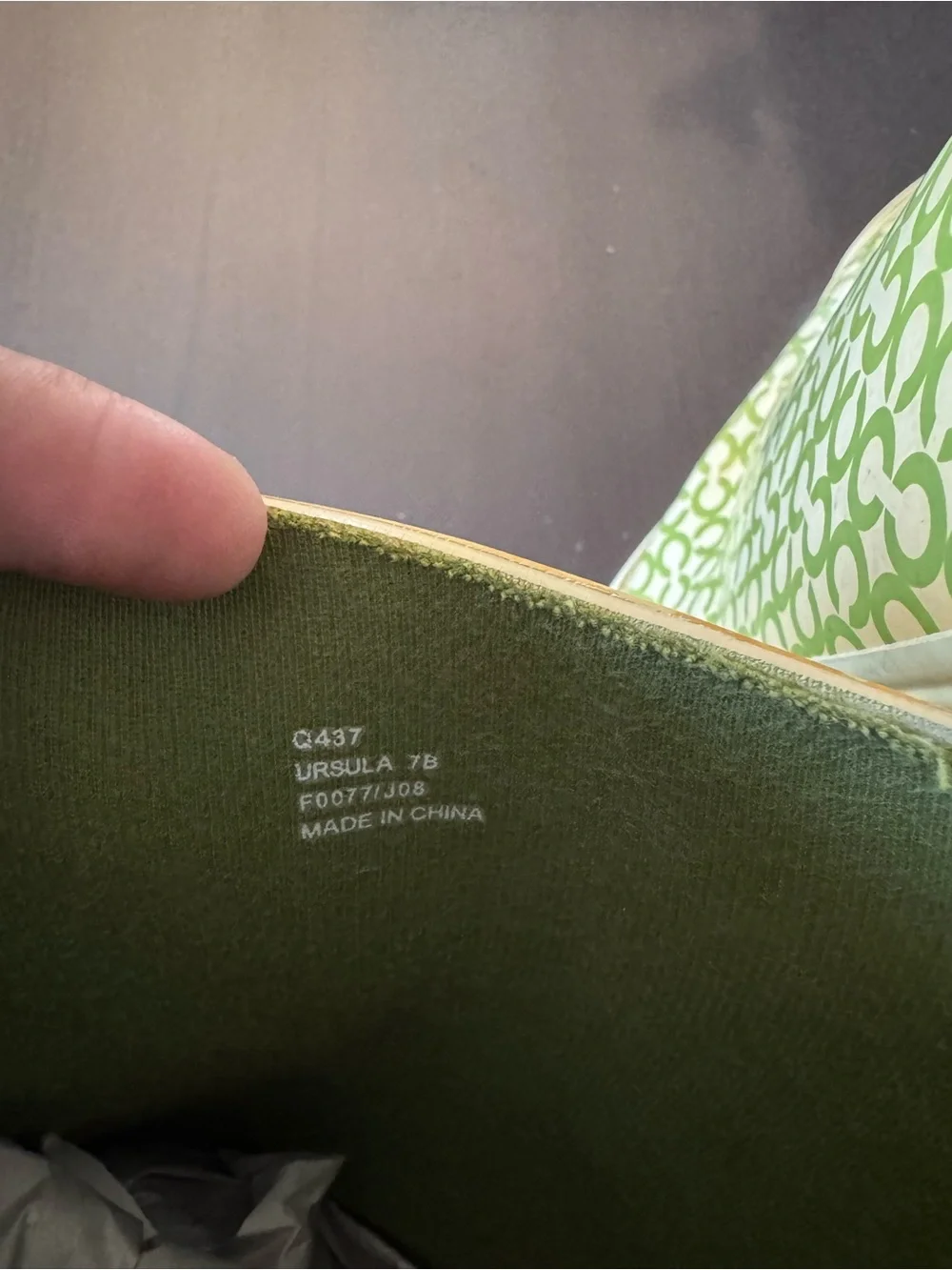 Coach Kids Lime Signature Print Rain Boots size 7B
